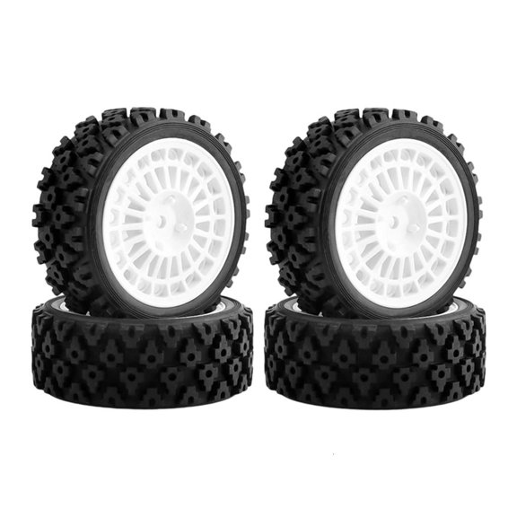 Yihuala 70MM Drift Tires For Remote Control Cars High Grip Enhanced Stability Construction Racing Accessories