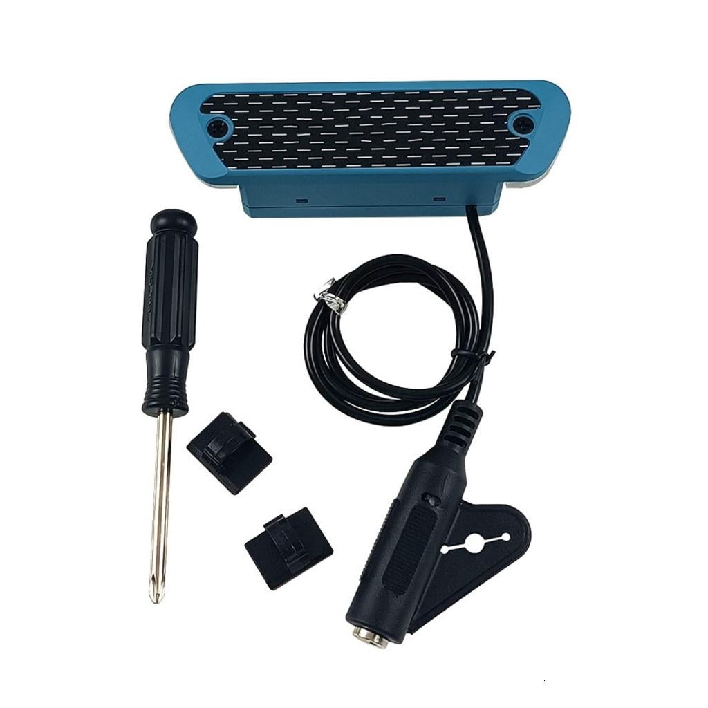 Yihuala Acoustic Guitar Sound Hole Pickup Replacement Folk Acoustic Guitar Tuner Pickup Musical Instrument Accessories Enduring