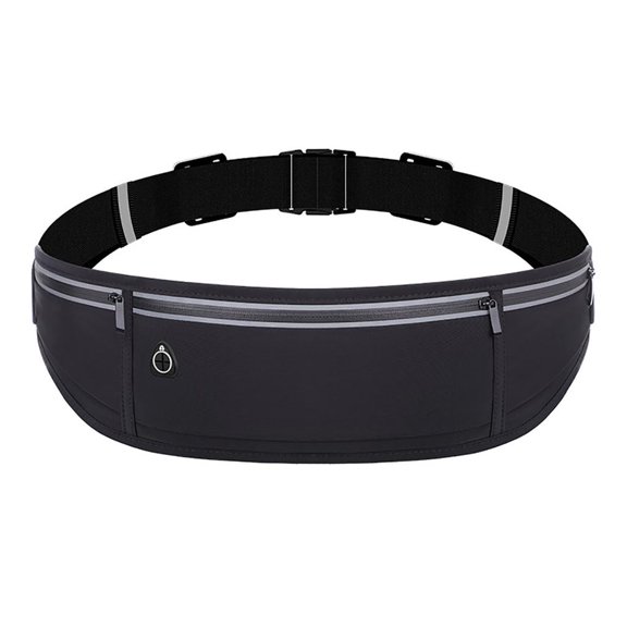 Yihuala Adjustable Running Waist Belt Pack Concealed Waist Bag Storage Belt Multifunctional Breathable Concealed Waist Bag