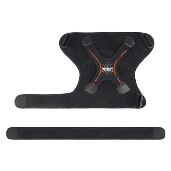 Yihuala Adjustable Shoulder Brace Stabilization For Active Athletes Supports Joint During Heavy Lifting And Dynamic Movements