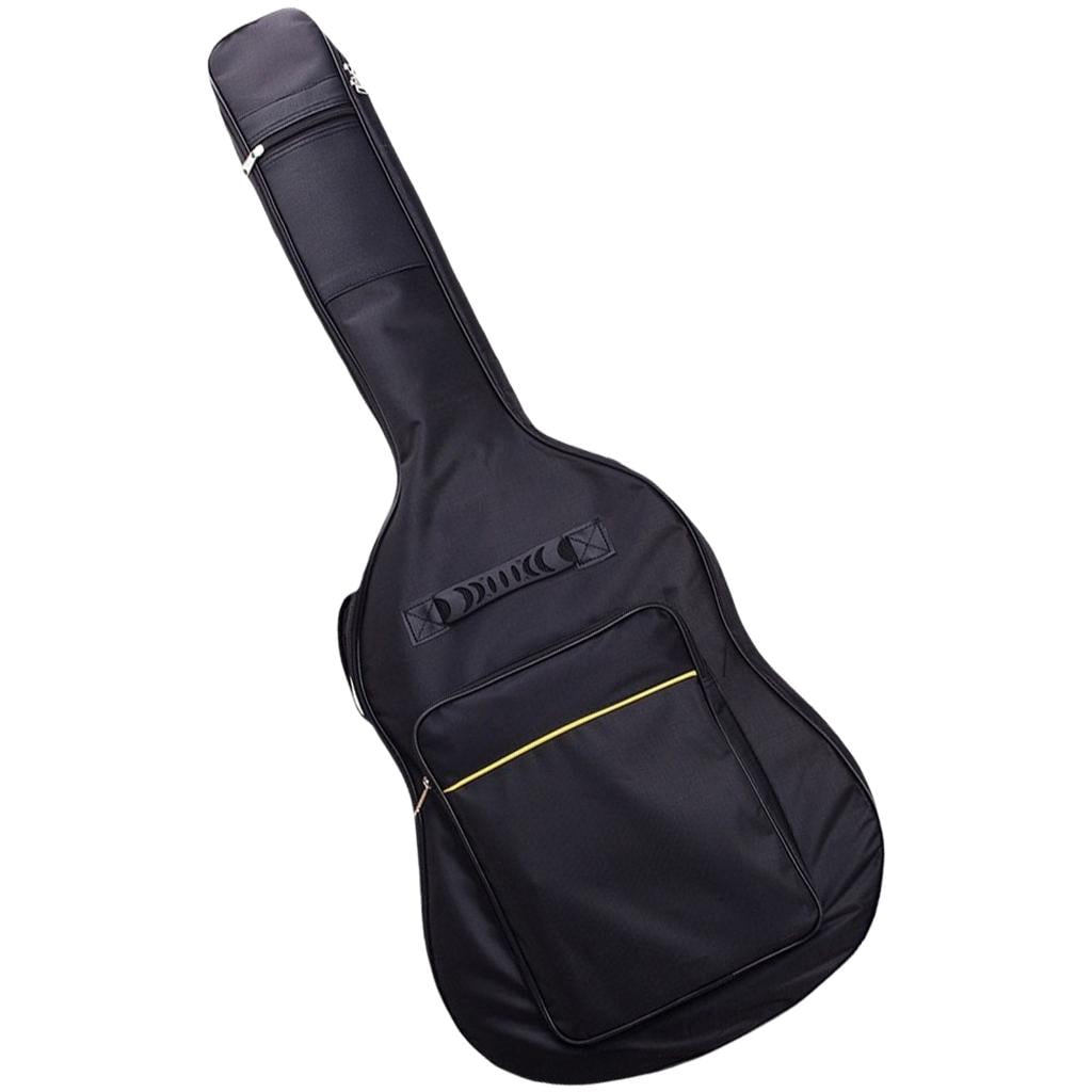 Yihuala Adjustable Shoulder Strap Guitar Case Gigs Bag 40/41inch Acoustic Guitar Carrying Bag Soft Pad Guitar Case Bag Enduring