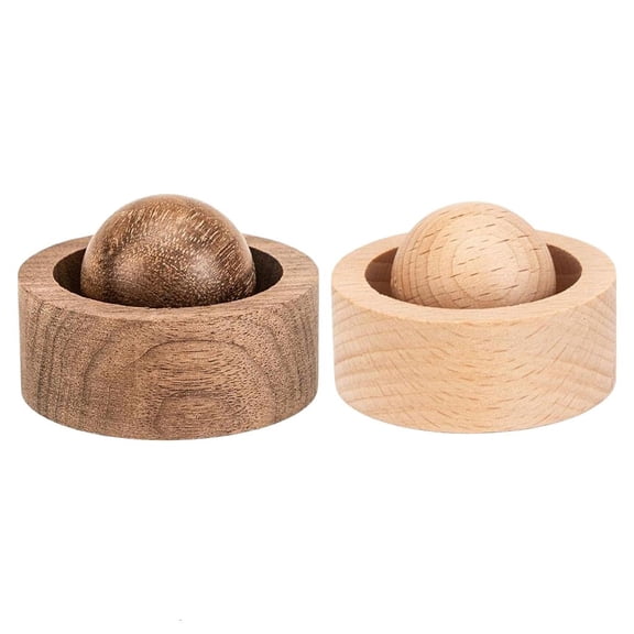 Yihuala Aromatherapys Diffuser Wood Essential Oil Diffuser,Air Freshener Round Ball Diffusers for Stress Relief Home Decoration