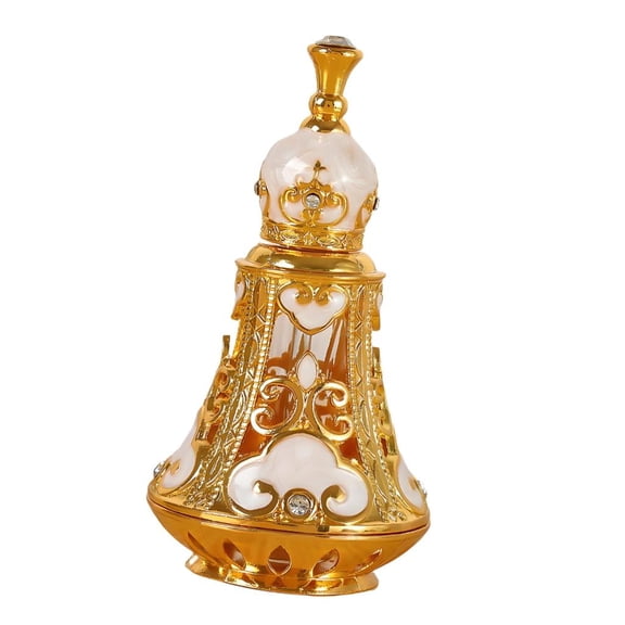 Yihuala Artistic Middle East Design Glass Bottle For Perfumes And Oil Refilling Empty Essential Oils Dispenser