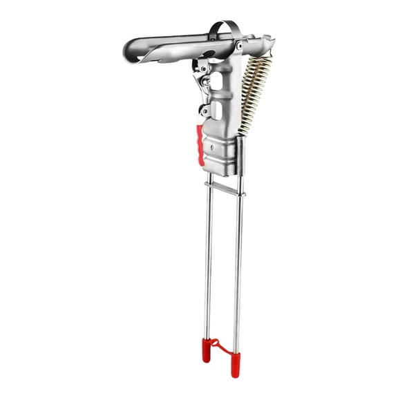 Yihuala Automatic Spring Fishing Rod Holder Fish Poles Folding Holder Adjustable Spring Fishing Bracket for Lake Pond River