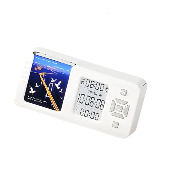 Yihuala Basic Soundless Wake Up Timer With Accurate Time Display And Trendy Appearance