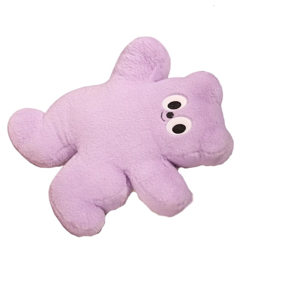 Yihuala Bear Shape Pillow For Bed Sofa Features Comfortable Filling And Dot Designs