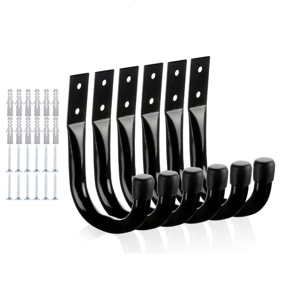 Yihuala Bicycles Wall Mounted Stand Bike Parking Hanging Holder Cycle Bikes Hanger Hook Wall Rack Garage Bikes Bracket