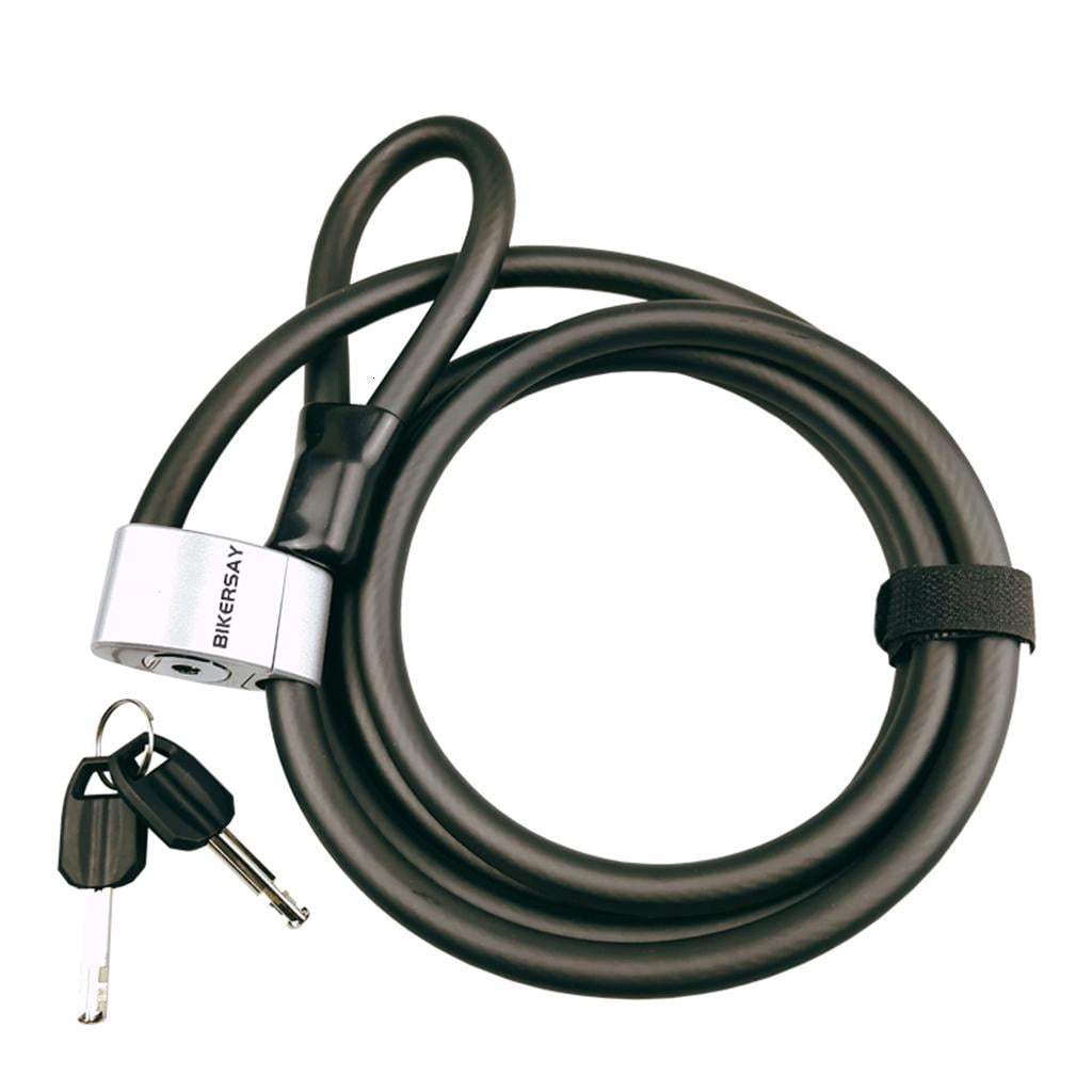Yihuala Bike Cable , Bike Locks Cable Coiled Secure Keys Bike ,Great
