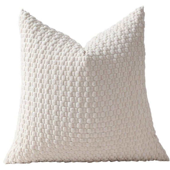 Yihuala Bubble Corduroy Cushion Pillow For Adults Home Car Soft Supportive Rest Pillow