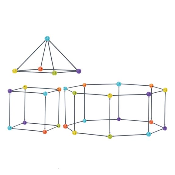 Yihuala Builders Toy With 100 Robust ABS Tubes And Connectors To Construct Play Structures Castles And More
