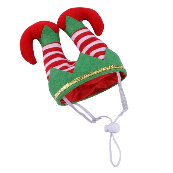 Yihuala Cats Hat Funny Striped Clown Shape Christmas Theme Costume Durable