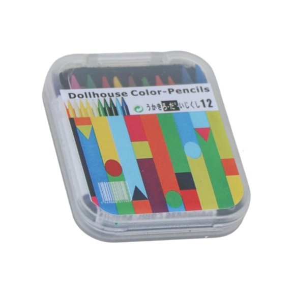 Yihuala Colorful Crayon Model Figurine For Roleplay Game Doll House Decoration Room Scene Setting