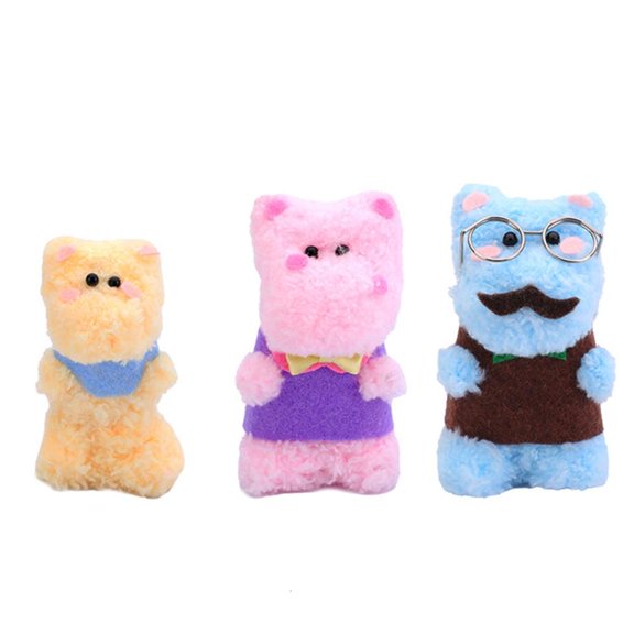 Yihuala Colorful Twisted Rod Creative Do It Yourself Handcraft Twisting StickPipe Plush Iron Wire Decorations