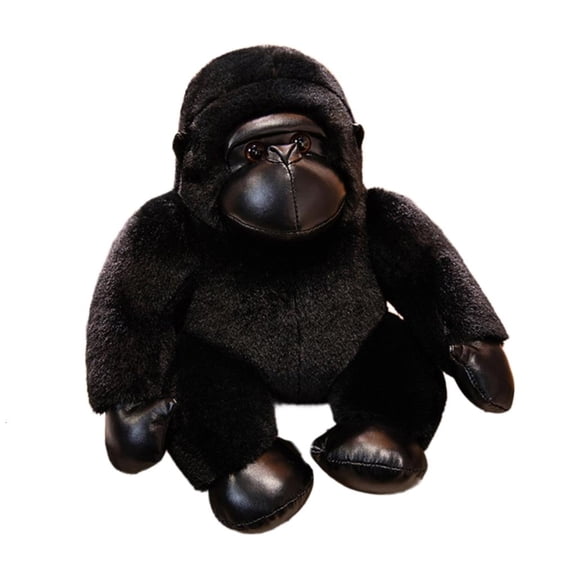 Yihuala Detailed Handcrafts Monkey Plushie, Monkey Plush Pillow Black Comfort Pillow for Bed and Sofa, Durability and Washable