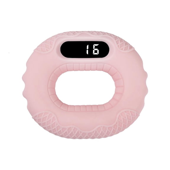 Yihuala Digital Hand Grip Hand Forearm Trainer Grips Circles Hand Exerciser Hand Workout Strengthener Silicone Squeezer Grippers