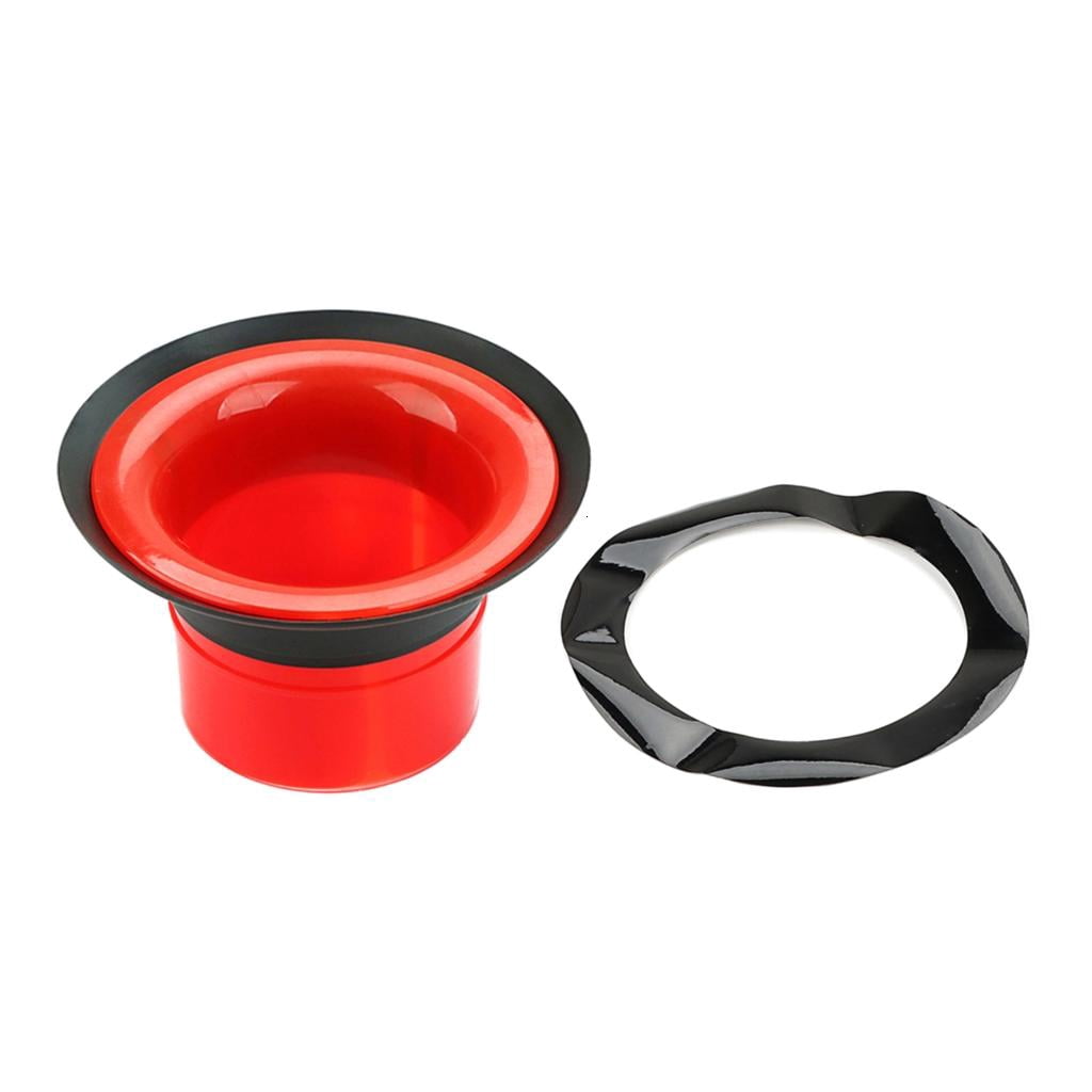 Yihuala Drum Amplifier with Port Hole Protector Instrument Enhancer Bass Voice Sound Amplifier Bass Drum Enhancer