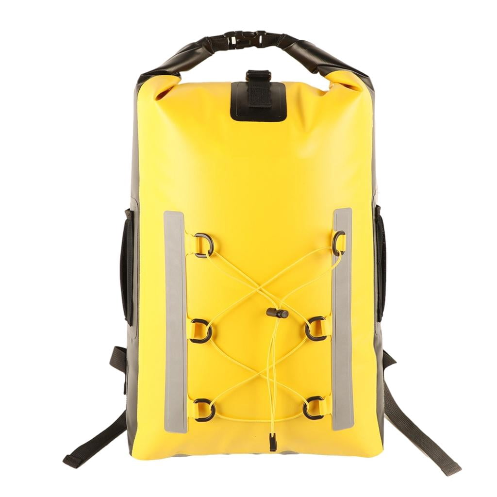 Yihuala Dry Bag Water Light Weight Dry Backpack Large Dry Bag Backpack 30L with Meshes Pocket Adjustable Strap Dry Bag