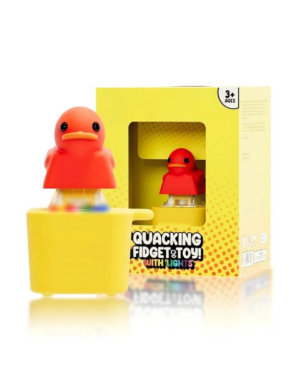 Ducks Quacking Fidgets Toy Interactive Ducks Keychain That Lights Up And Makes Sound For And Adults