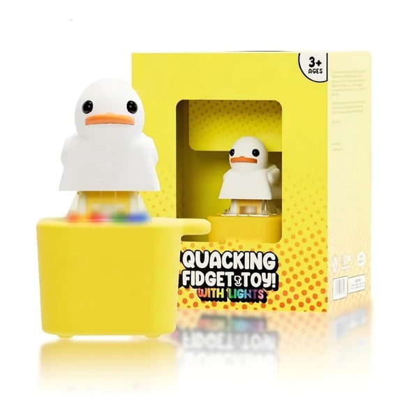 Yihuala Ducks Quacking Fidgets Toy Interactive Ducks Keychain That Lights Up And Makes Sound For And Adults