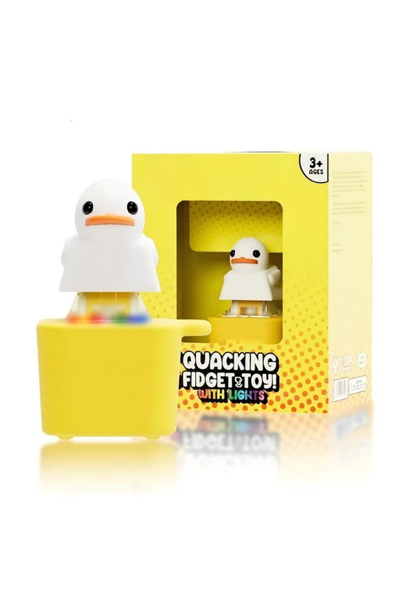 Ducks Quacking Fidgets Toy Interactive Ducks Keychain That Lights Up And Makes Sound For And Adults