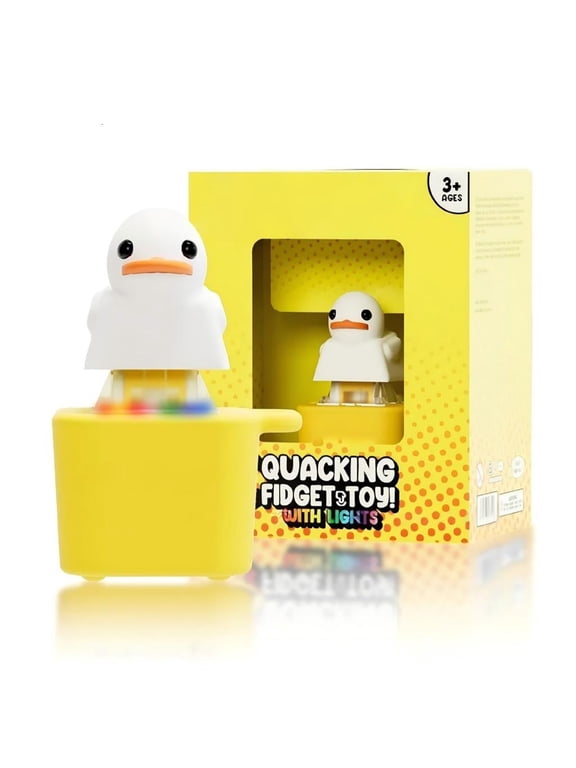 Ducks Quacking Fidgets Toy Interactive Ducks Keychain That Lights Up And Makes Sound For And Adults