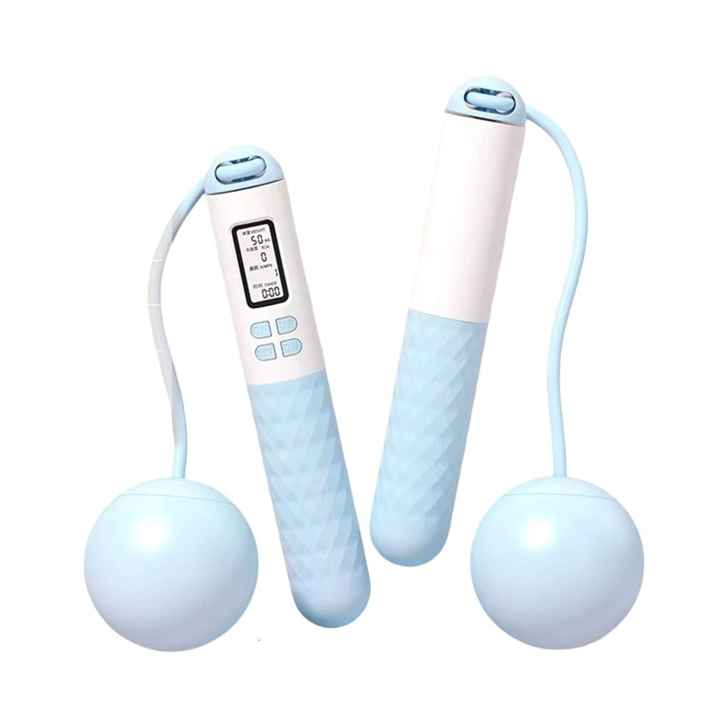 Yihuala Electronic Counting Jumping Rope Indoor Sports Jump Rope Digital Skipping Rope for Fitness Exercise and Weight Lose
