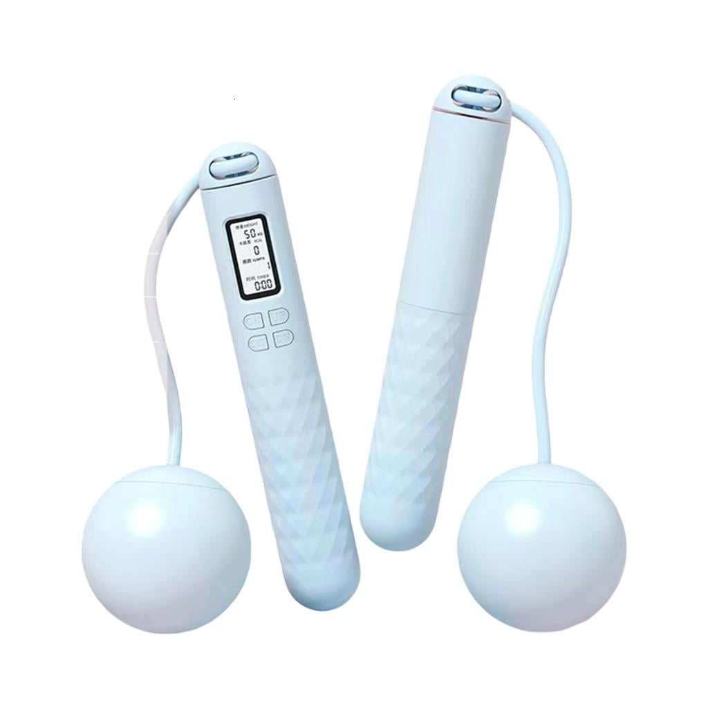 Yihuala Electronic Counting Jumping Rope Indoor Sports Jump Rope Digital Skipping Rope for Fitness Exercise and Weight Lose