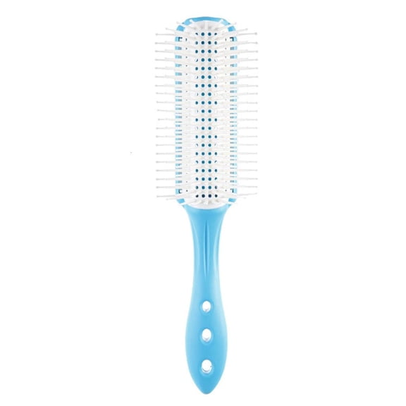 Yihuala Ergonomic Detangle Hairbrush With Soft Bristles And Hollow out Designs Hairdressing Tool Styling Comb For Oild Head