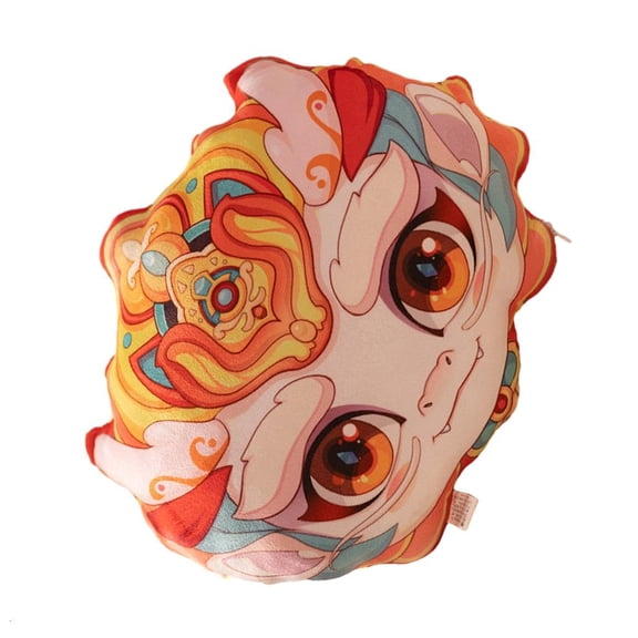 Yihuala Festive Dragon Year Cushion Pillow Symbol of Luck and Blessings Suitable forHome or Car Decorating