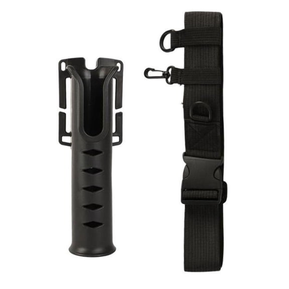 Yihuala Fishing Shelf Insertion Device for Wading Angling Fishing Rod Holder Waist Rod Belt Angling Rods Post Inserter