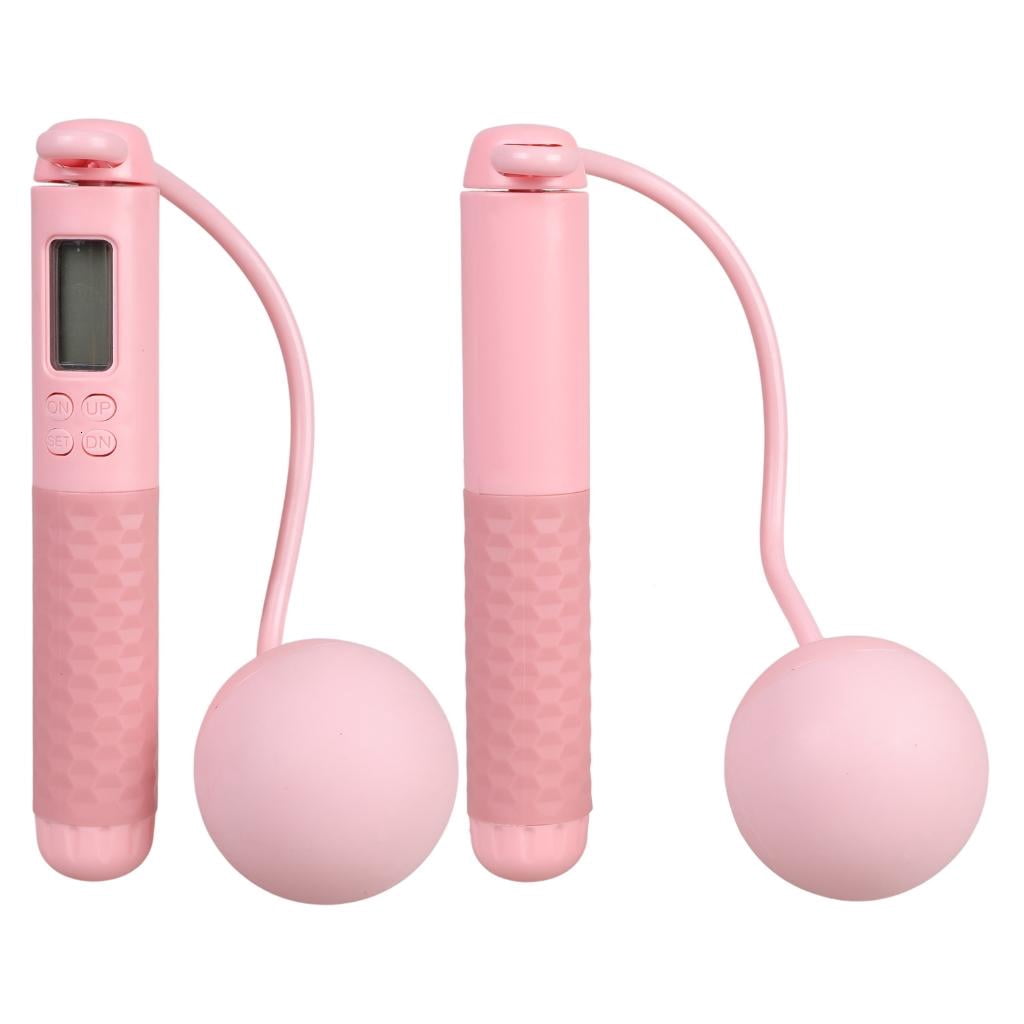 Yihuala Fitness Skipping Rope Digital Counting Jump Rope Weighted Jump Rope With Nonslip Handle for Indoor Outdoor Exercise