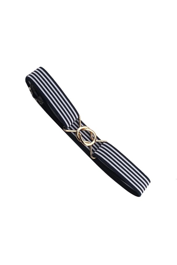 Flexible Stretch Waist Belt Elastic Adjustable Polyester Unisex Belt For Casual Pants Travel Lightweight