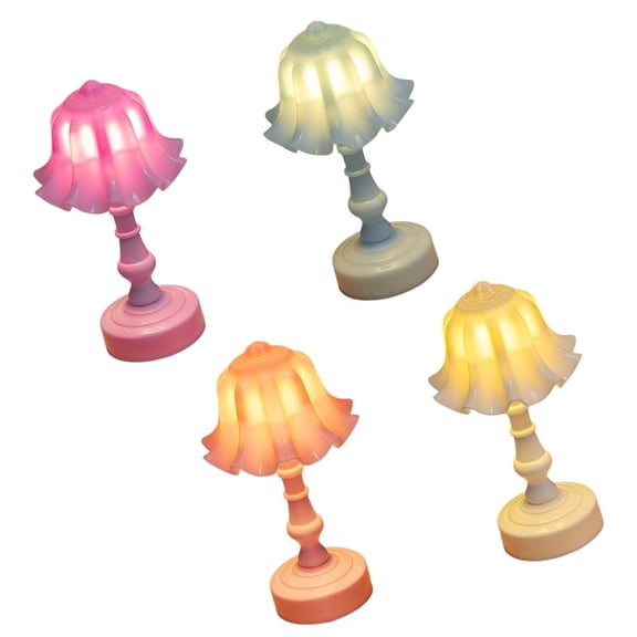 Yihuala Flower Buds Table Lamp LED Desk Lamp Touch Night Lights Bedsides Lamps Decors Nightstands Lights for Living Room Bedroom