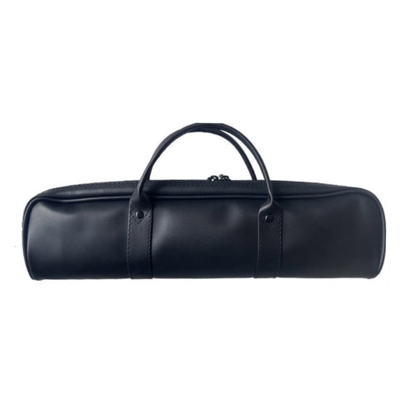 Yihuala Flute Carrying Case Zippered Double Handle Flutes Carrying Handbag for 16/17 Holes Flutes Flute Case