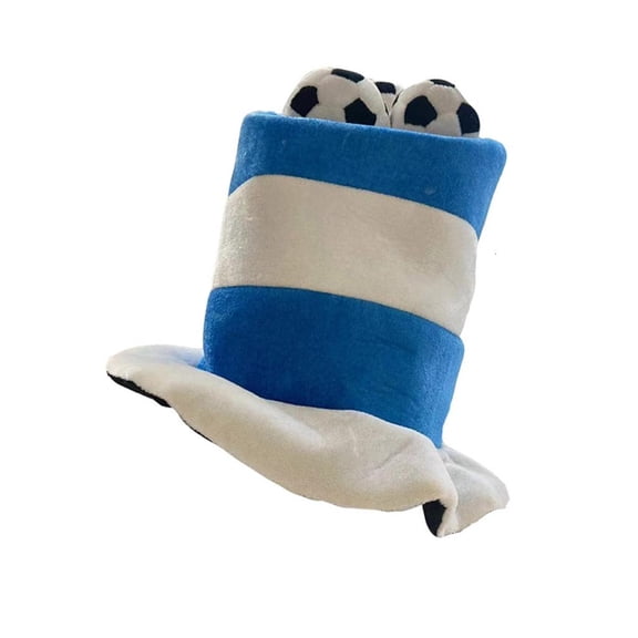 Yihuala Foldable Football Themed Hat With Comfortable Fit Soccer Headwear Perfect For Sports Gatherings And Celebration