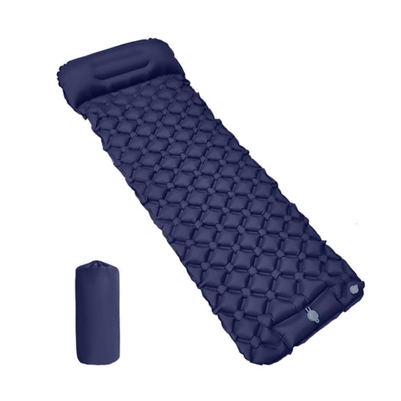 Yihuala Folding Camp Mat Inflatable Backpacking Pad with Pillow Light Weight Camping Pad