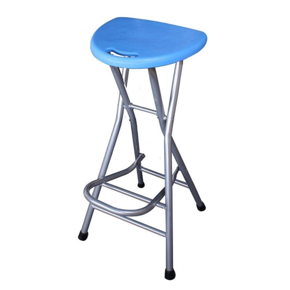 Yihuala Folding Stool Fishing Stool Chair with Footrest Portable Stool Front Desk Chair Foldable Tall Stools