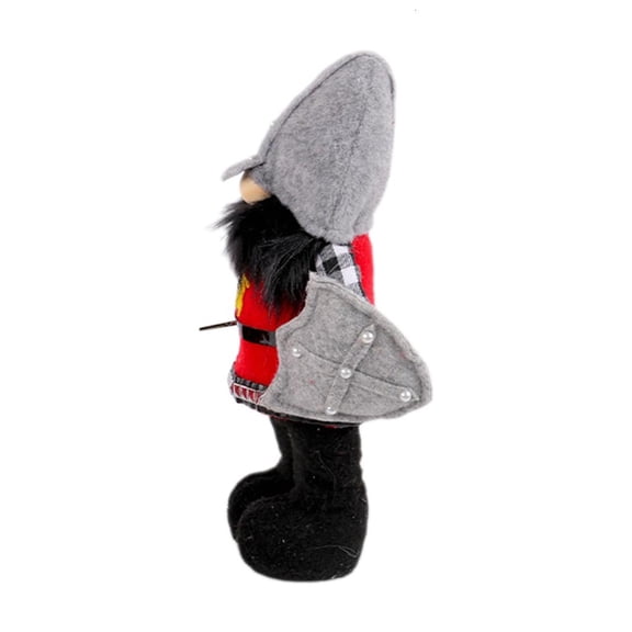 Yihuala Funny Pirate/Knight Doll Faceless Rudolphs Doll Elegant Dwarfs Festival Home Decorations Window Display Sculpture