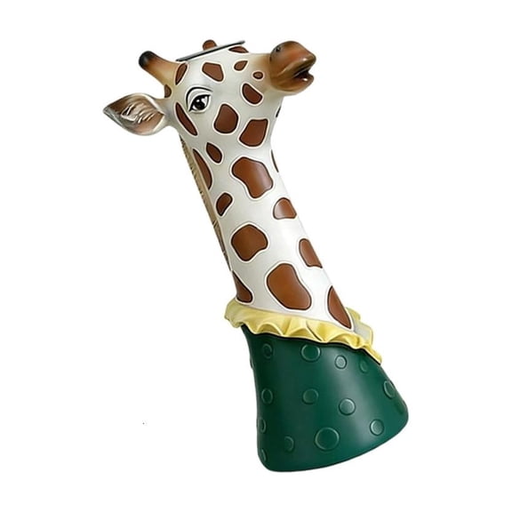 Yihuala Giraffe Art Vases Decorative Flower Vases Animal Face VasesTable Ornament Moderns Home Decors for Women