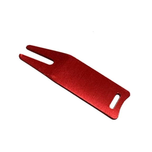 Yihuala Golf Ball Fixer Golfs Green Divot Tool Aluminum Alloy Bending Golfs Tool for Men and Women Golfer Golf Green Use