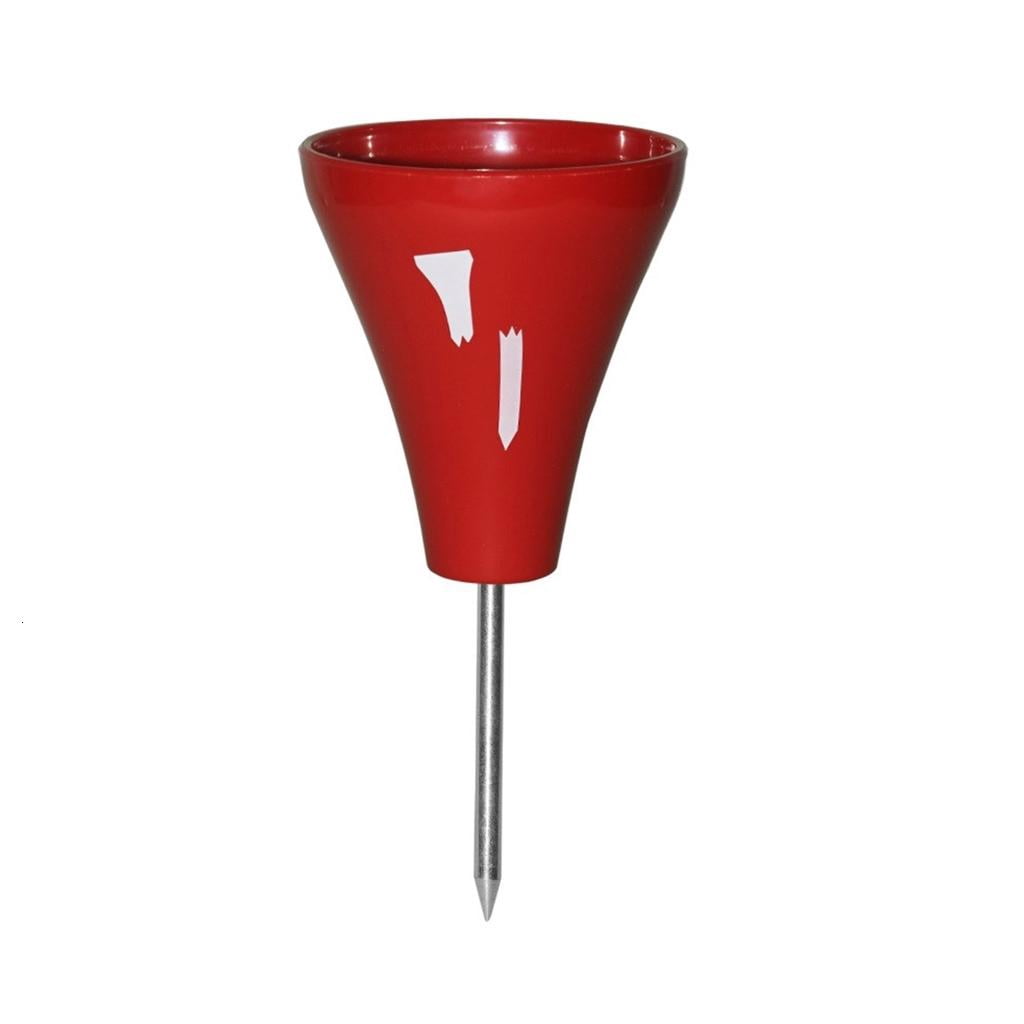 Yihuala Golfs Putting Greens Tees Sign Green Marking Tool Golfs Putting Practicing Tees Base for Golfs Accessories Easy to Use