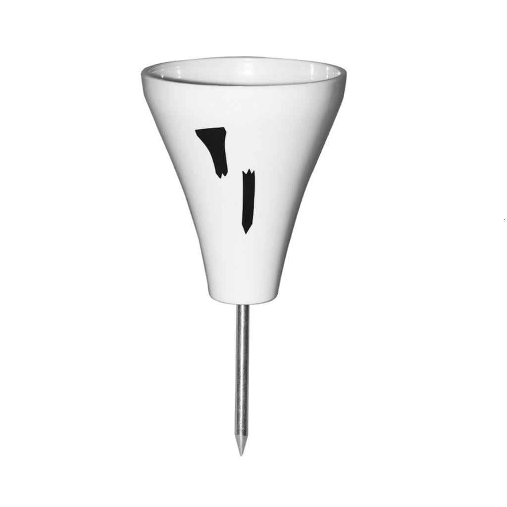 Yihuala Golfs Putting Greens Tees Sign Green Marking Tool Golfs Putting Practicing Tees Base for Golfs Accessories Easy to Use