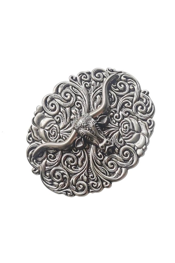Good Zincs Alloys Fashion Buckle Featuring Cows Pattern Ideal for Comfortable Long Lasting Wear
