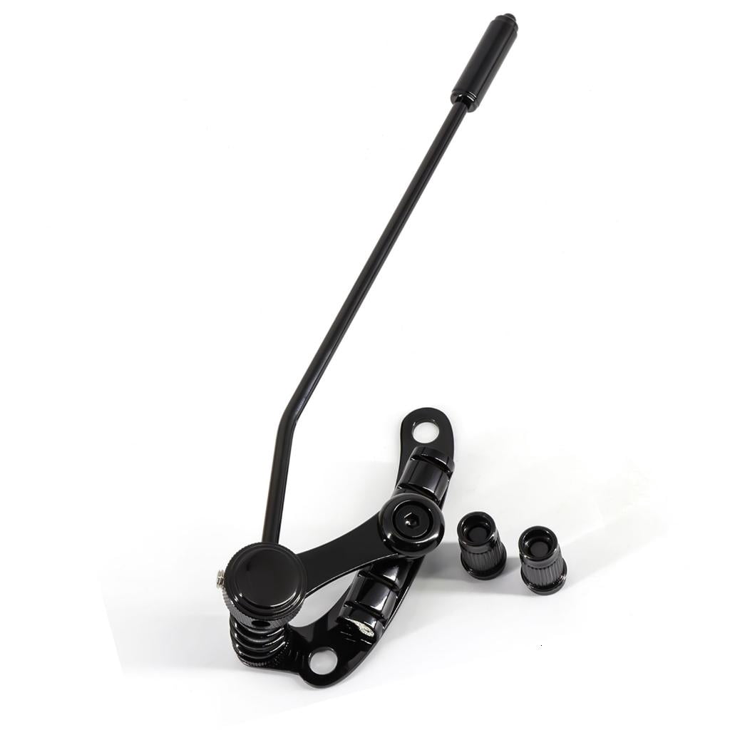 Yihuala Guitar Bridge Pull Plate Guitar Bridge Stop Rod Tailpiece Electric Guitar Tremolo Bridge Guitar Replacement Parts