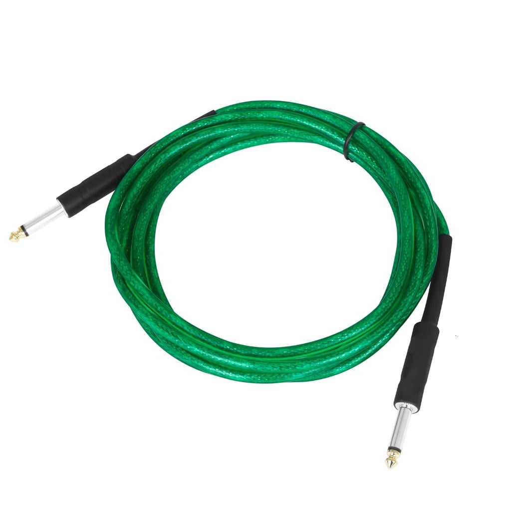 Yihuala Guitar Leads Instrument Cable Noiseless Guitar Cable Cord Straight to Straight Angles 6.35mm 1/4 to 1/4 Inch Cable