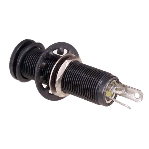 Yihuala Guitar Stereos Barrels Jacks Socket with 3 Pin Guitar Barrels Jacks Cylinder Input Output Jacks Guitar Accessory