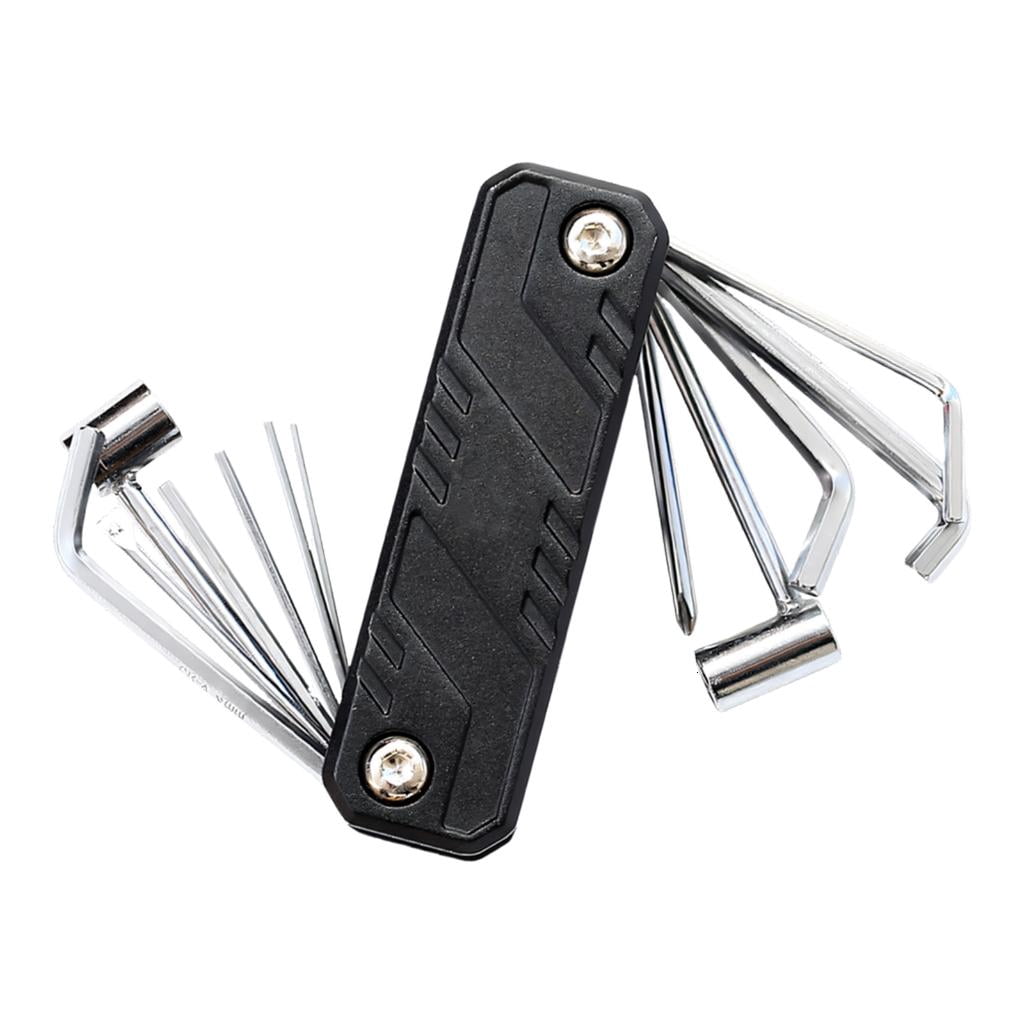 Yihuala Guitar Tool With Built in Hexagon Wrench Hexagon Screwdriver For Guitar Bass Repair And Daily Maintenance