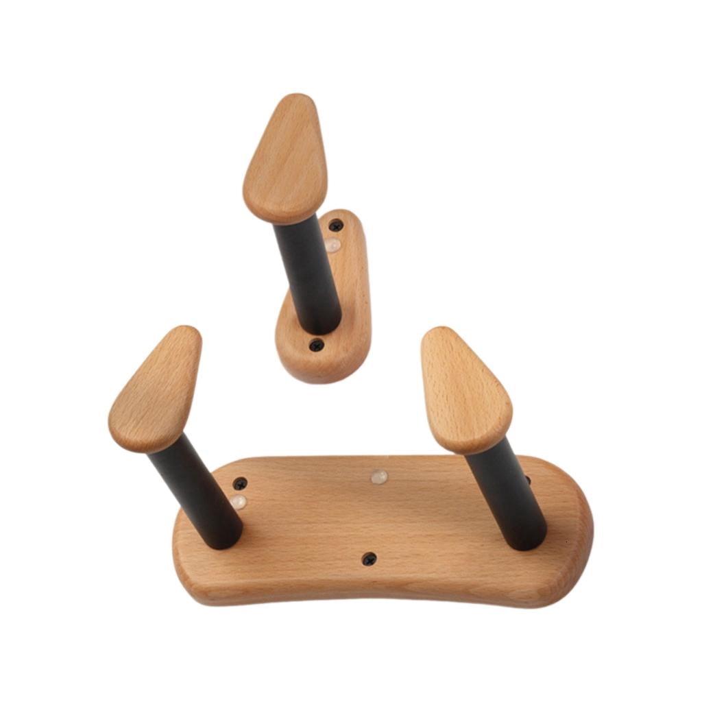 Yihuala Guitar Wall Hangers Hook with Hygrometer Guitar Ukuleles Wall Mount Holder Wall Display Stand for Musical Instrument