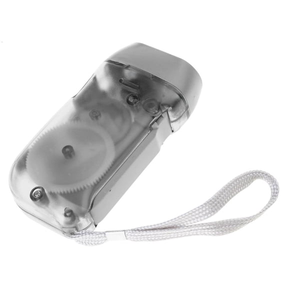Yihuala Hand Press Crank Camping Lamp Manual Power Generation Flashlights Torches Light for Outdoor Home Emergencies Flashlights