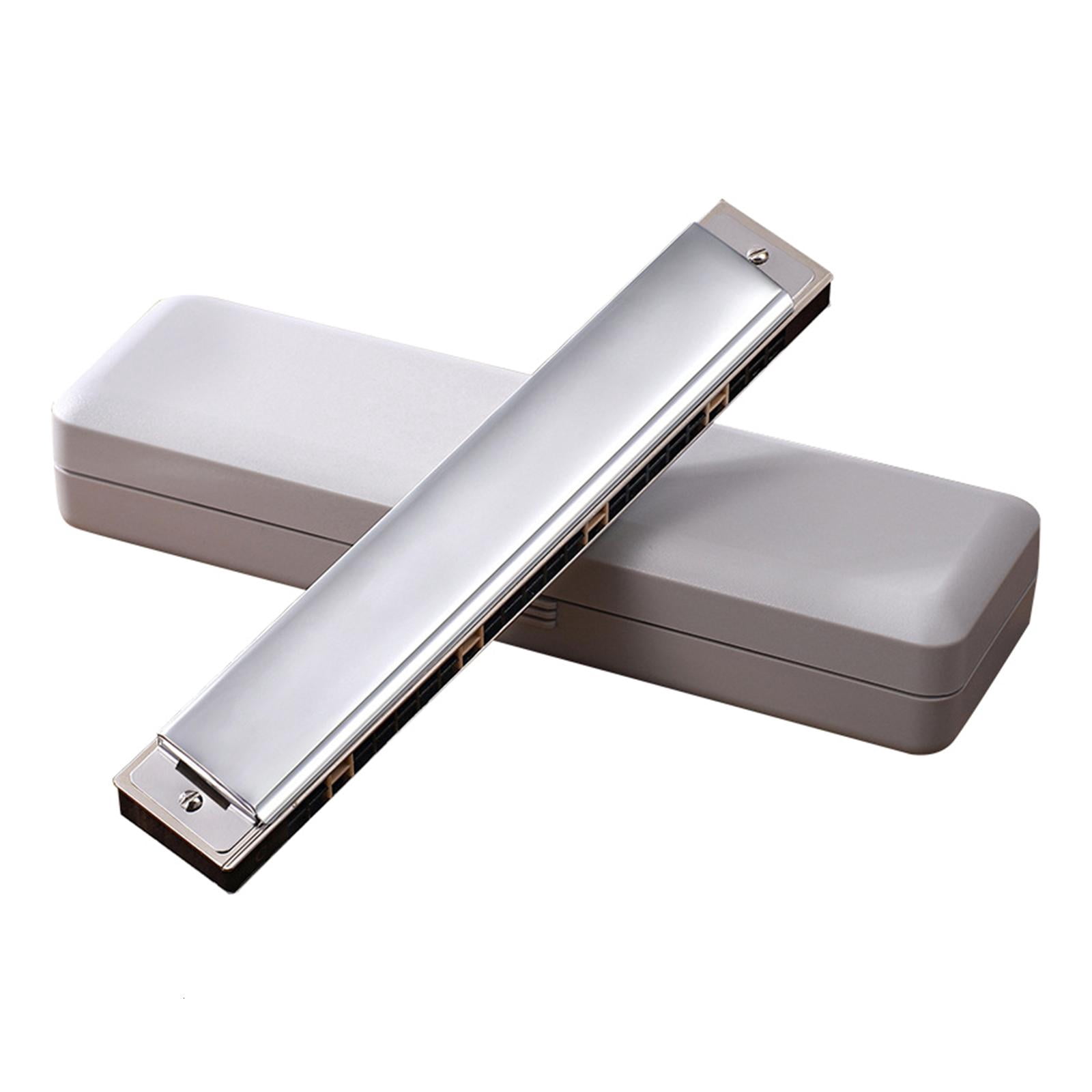 Yihuala Harmonica for of Polyphonic C 24 Hole with for Case for Professional Player Beginner Students, Excellent for